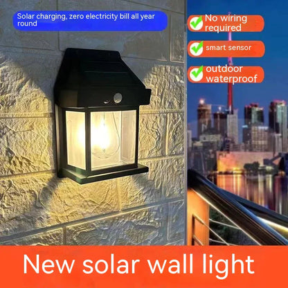 Outdoor Solar Wall Lamp